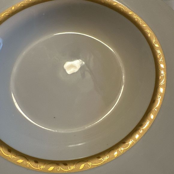 8 Beautiful Retroneu Vineyard Gold 4325 Salad/Soup  Bowl Plates with 22k Band - Picture 4 of 5